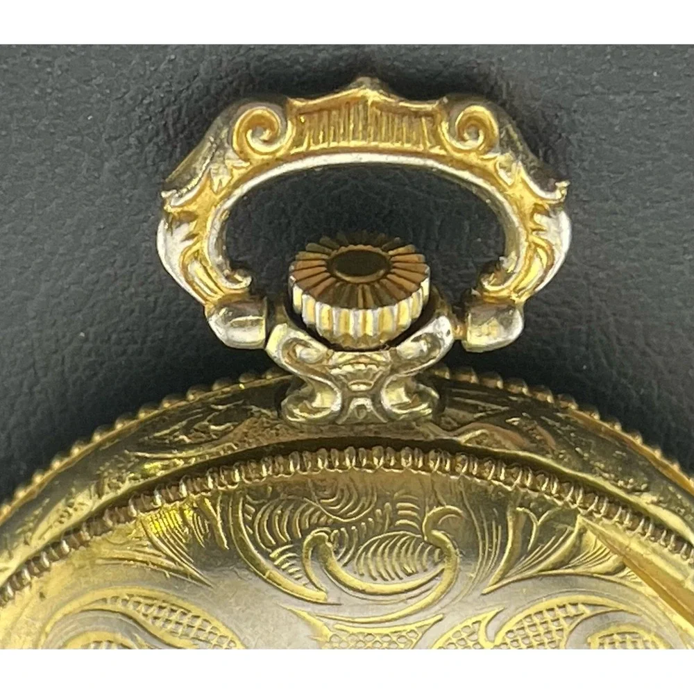Antique Sheffield Pocket Watch Gold Filled‎ Hunter Case Roman Dial NOT RUNNING